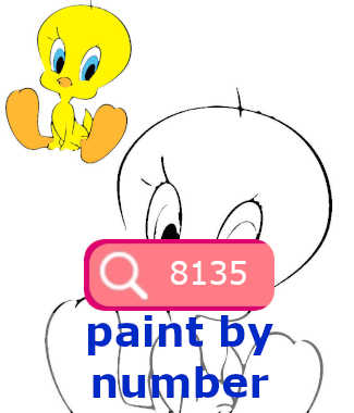 Color a Tweety bird
