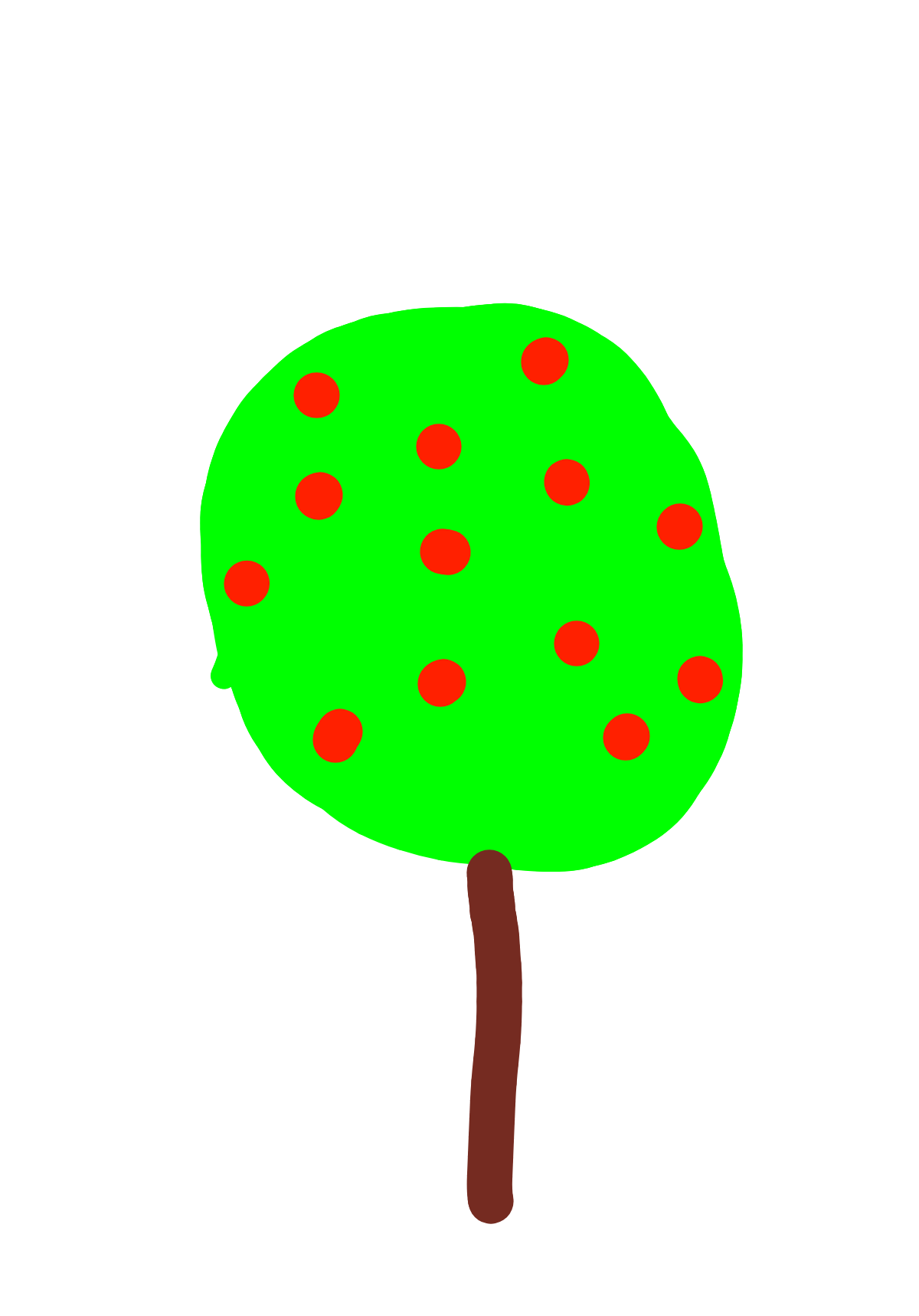 pov: if 3 yr old draw a tree😭✋