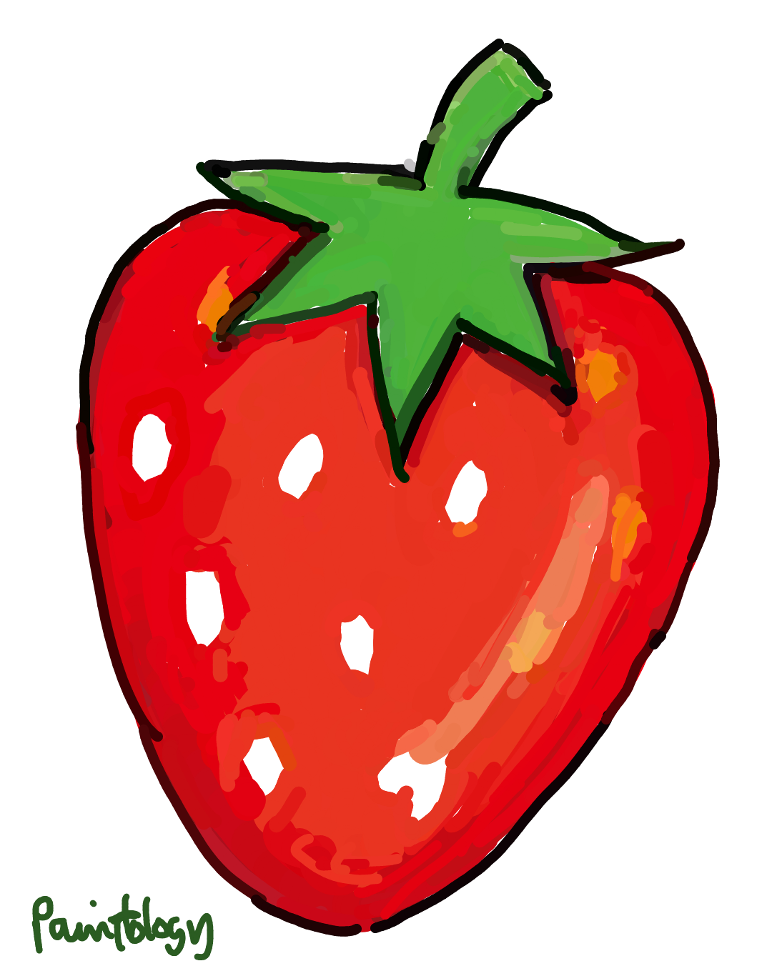 block color strawberry