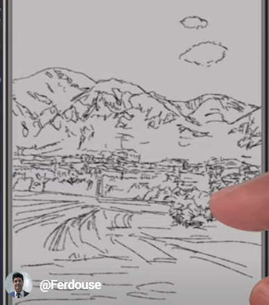 Make this simple line drawing!