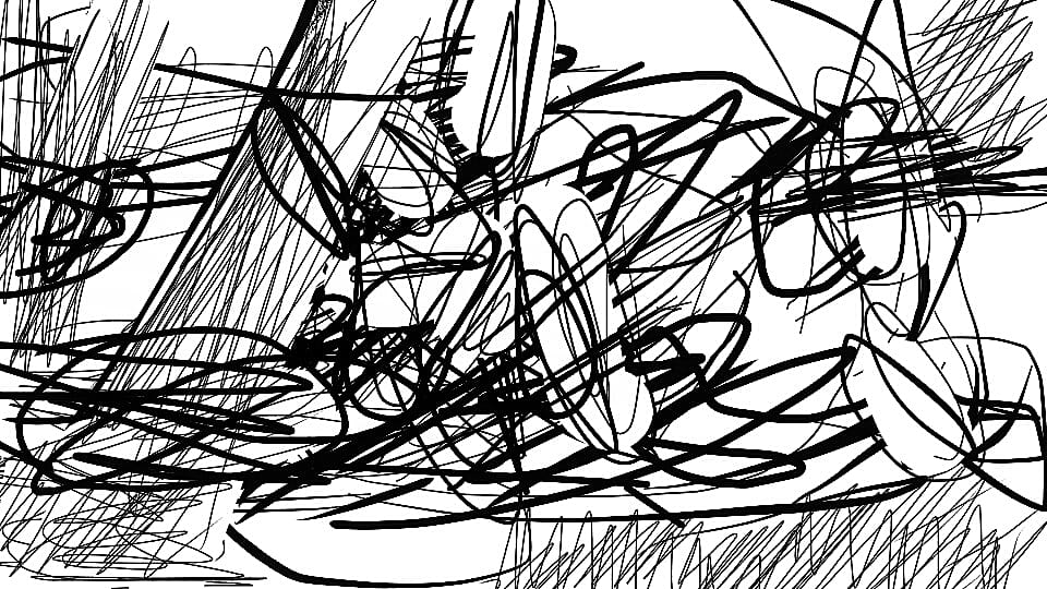 Les Amants #abstract #digitalart #abstractdrawing