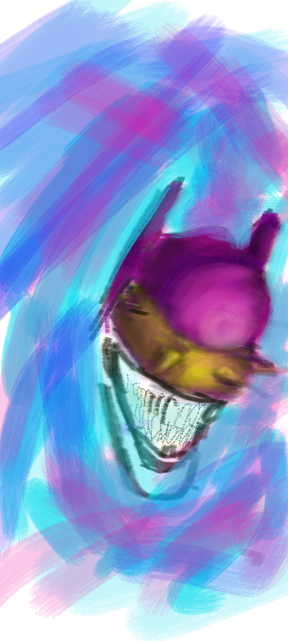 the joker who laughs