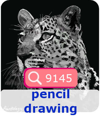 Easy leopard coloring