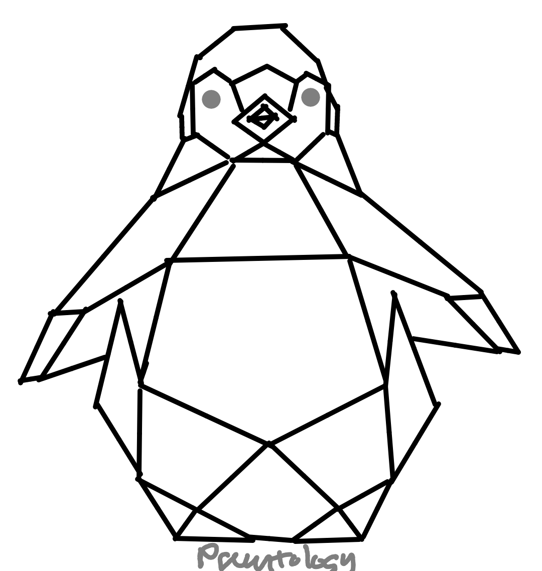 Penguin straight lines tool