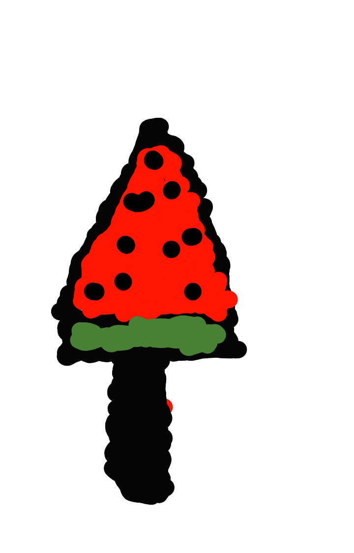 A watermelon ice-cream