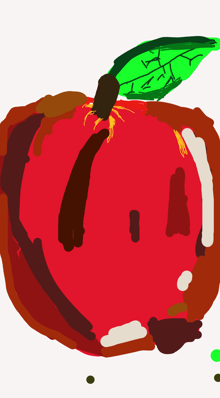apple drawing