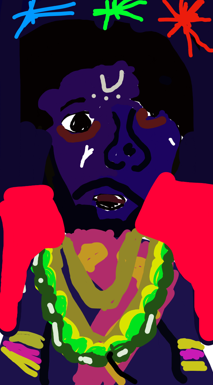 pushpa2 drawing hope you like it