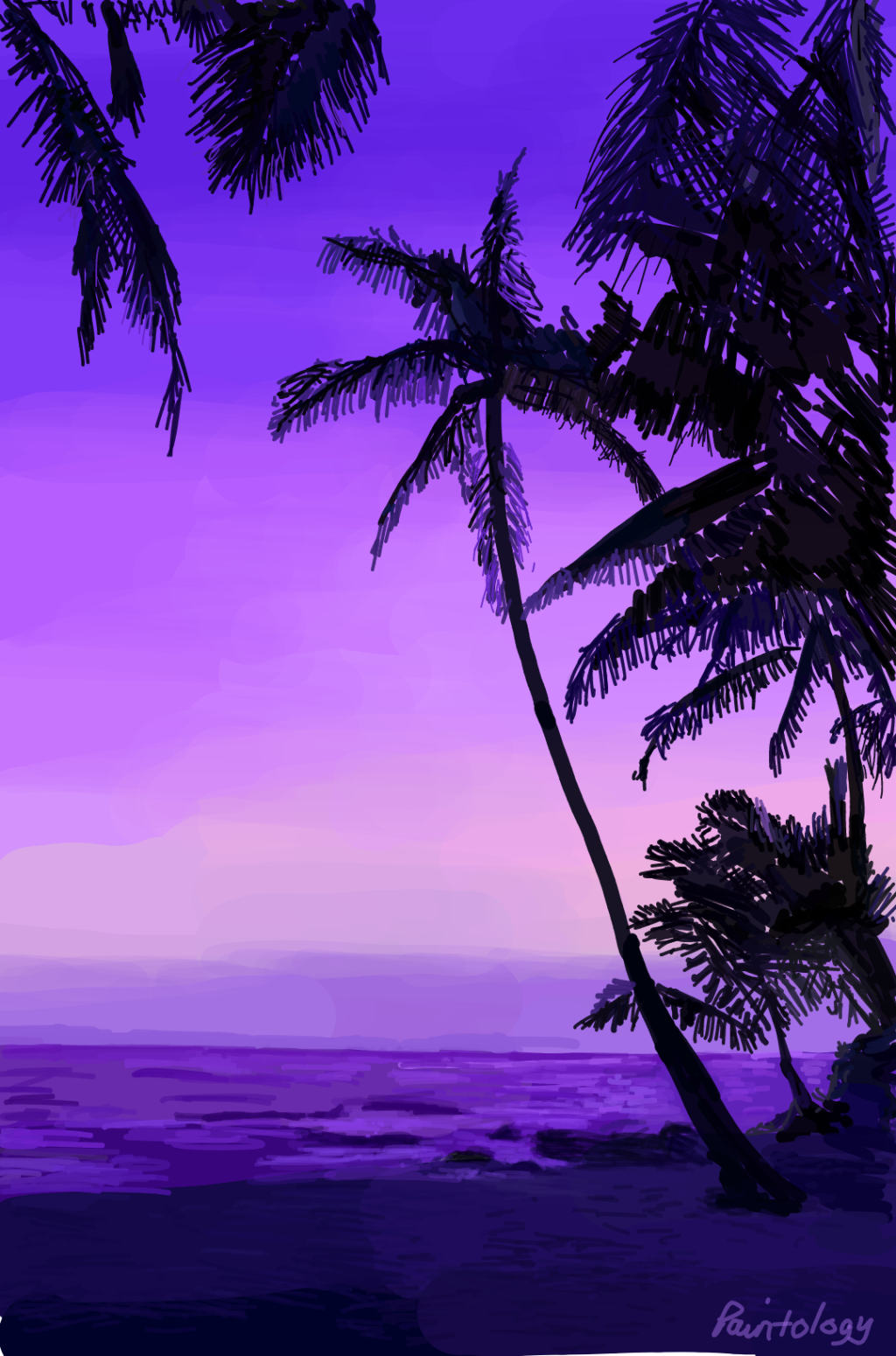 I drew this with block coloring on my phone