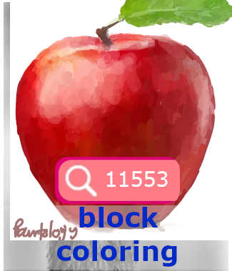 Block coloring - Apple