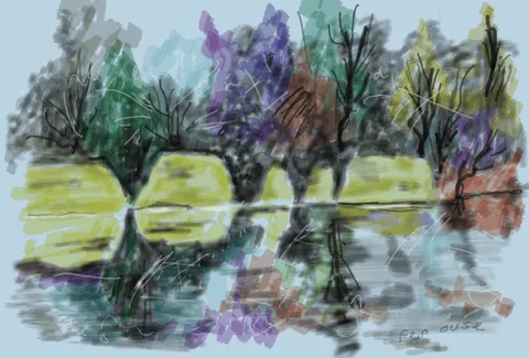 Digital Drawing & Painting - Big boulders