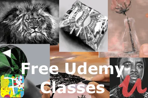 Free Udemy courses available for you to get better in your digital drawing with Paintology