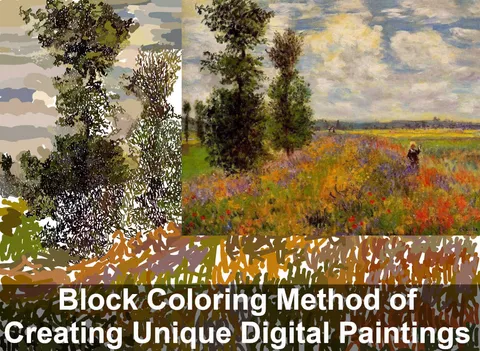 How to make Unique Digital Paintings from Grand Masters