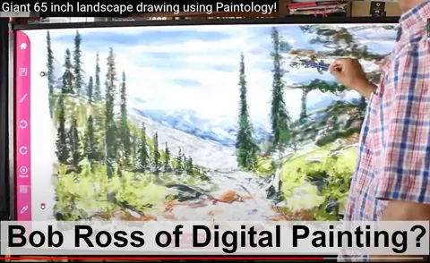 Is there a Bob Ross for Digital Painting?