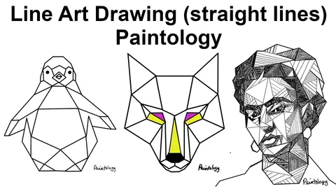 Line Drawings made easy with the Paintology app