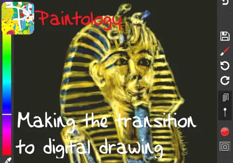 Making the transition from traditional pencil drawing to digital drawing