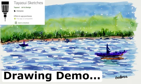 ayasui Sketches from the Google play store | Install, guide and demo