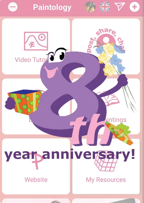 Paintology celebrates it's 8th year anniversary - Drawing capabilities better than ever