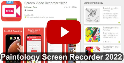 Recording video of your Drawings & Painting on your Phones or Tablets (Android)