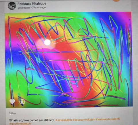 Sony Sketch app Community still alive?