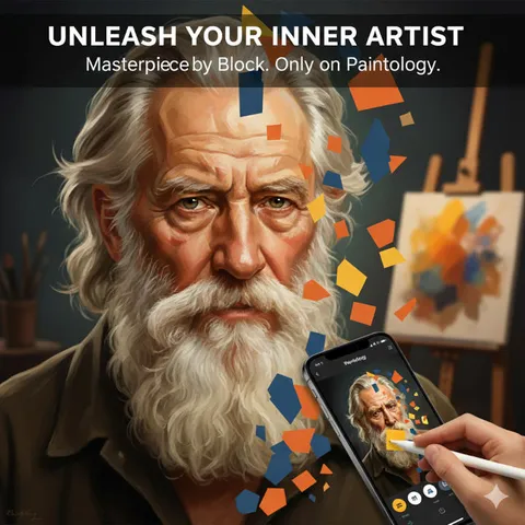 Unlock Your Inner Artist with Paintology's Revolutionary Block Coloring!